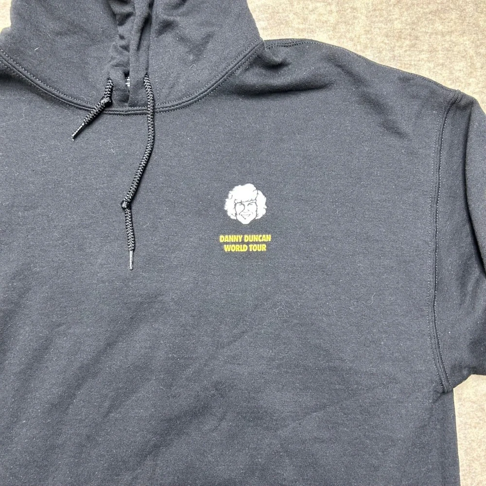 Danny Duncan World Tour Black Hoodie Virginity Rocks Mens‎ XL Sweatshirt 2021